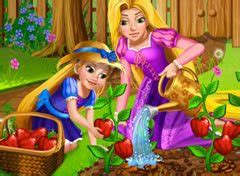 rapunzel jogo e sua filha